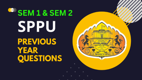 SPPU F.E. PREVIOUS YEAR PAPERS cover