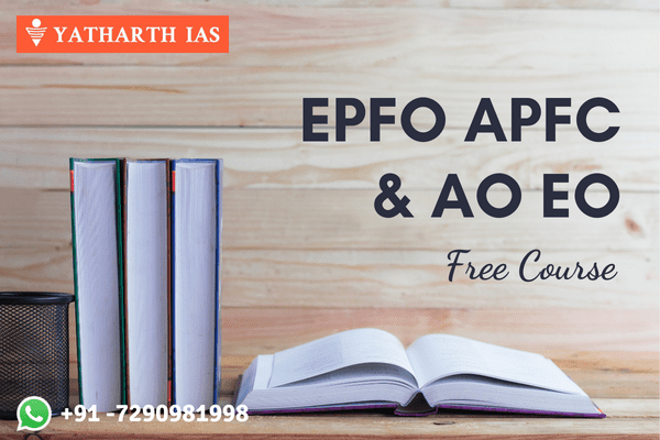 EPFO APFC & AO EO Free Course cover