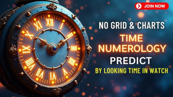 Time Numerology - Predict by just looking the Time Online Video Course cover