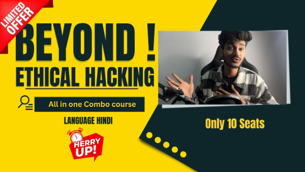 Beyond Ethical Hacking All in one Combo course in Hindi cover