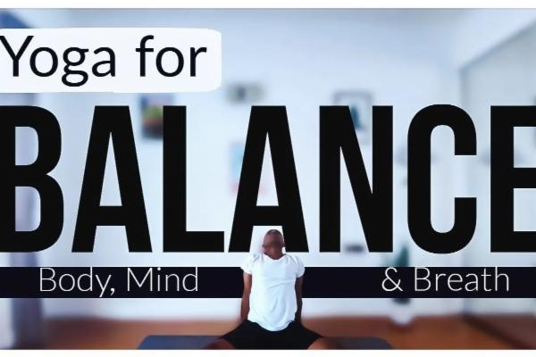 Yoga For Balance cover