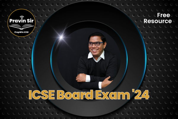 BOARD EXAMINATON 2025 ICSE cover