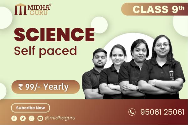 CBSE | Class 9 - Science - Self Paced cover