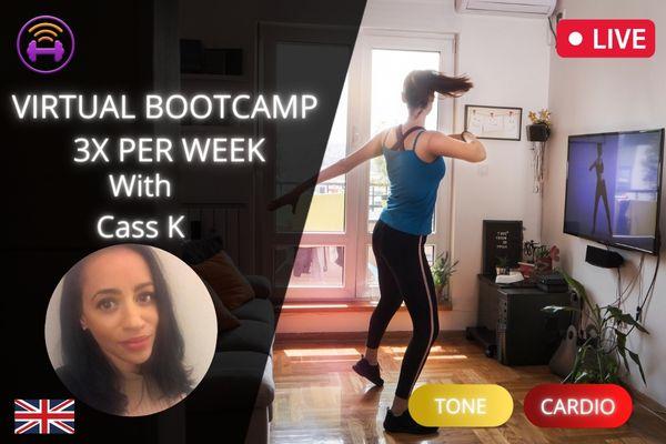 Virtual Fitness Bootcamp Live cover