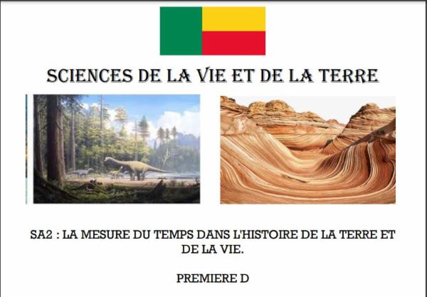 SVT | SA2 | Première D | Résumé cover