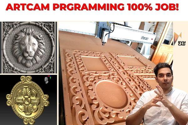 Artcam Designing and Programming (CNC Router) cover