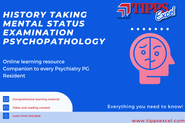 Psychiatry - Basics (MSE & Psychopathology) cover