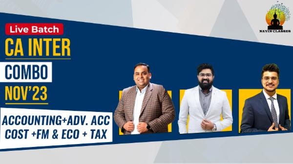 CA Inter All 5 Practical Paper | Live Batch Nov'23 cover