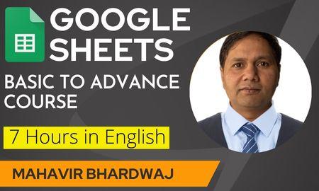 Google Sheets Basic to Advance Course cover