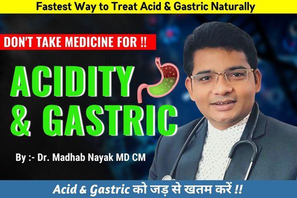 "The Easiest & Fastest Way to Ease Gas and Acidic Symptoms at Home" cover