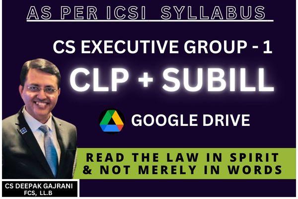 Subec CL +SUBEC - New Syllabus 2023 - GD