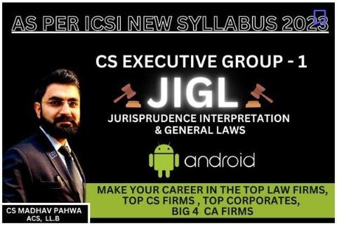 JIGL New Syllabus 2023 - Android cover