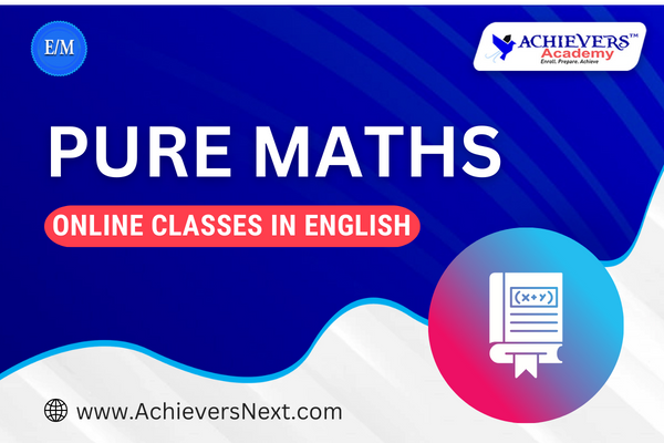 Pure Maths Online Classes in English