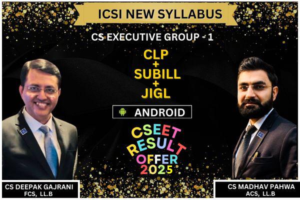 CLP +SUBILL + JIGL(New Syllabus 2023) - Android cover