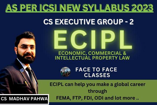 ECIPL - New Syllabus 2023 - Face to Face Classes cover