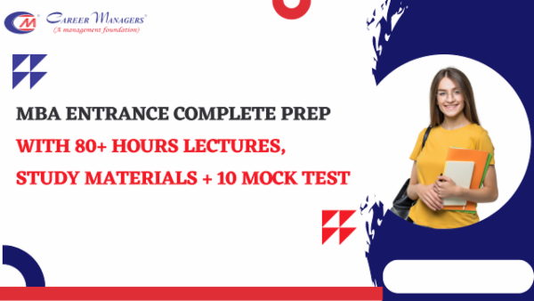 MBA Entrance Prep + Study Materials + 10 Mock test cover