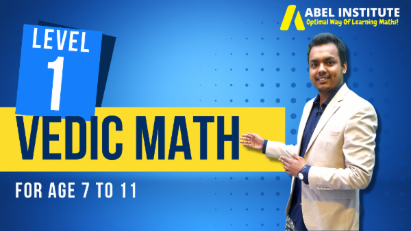 VEDIC MATH LEVEL 1 cover