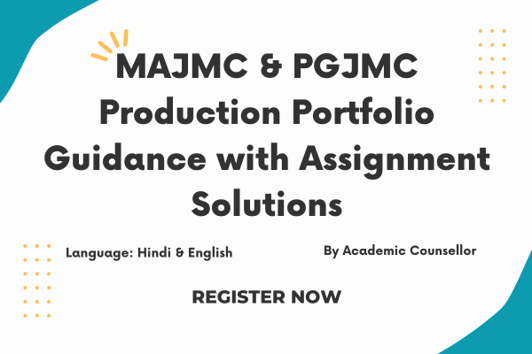 MAJMC & PGJMC: Production Portfolio Guidance with Assignment Solutions cover