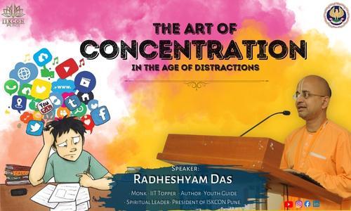 Art of concentration in the age of Distraction cover