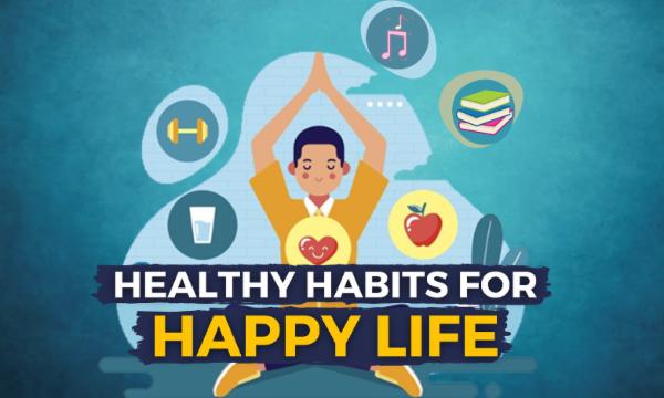 Healthy Habits For A Happy Life cover