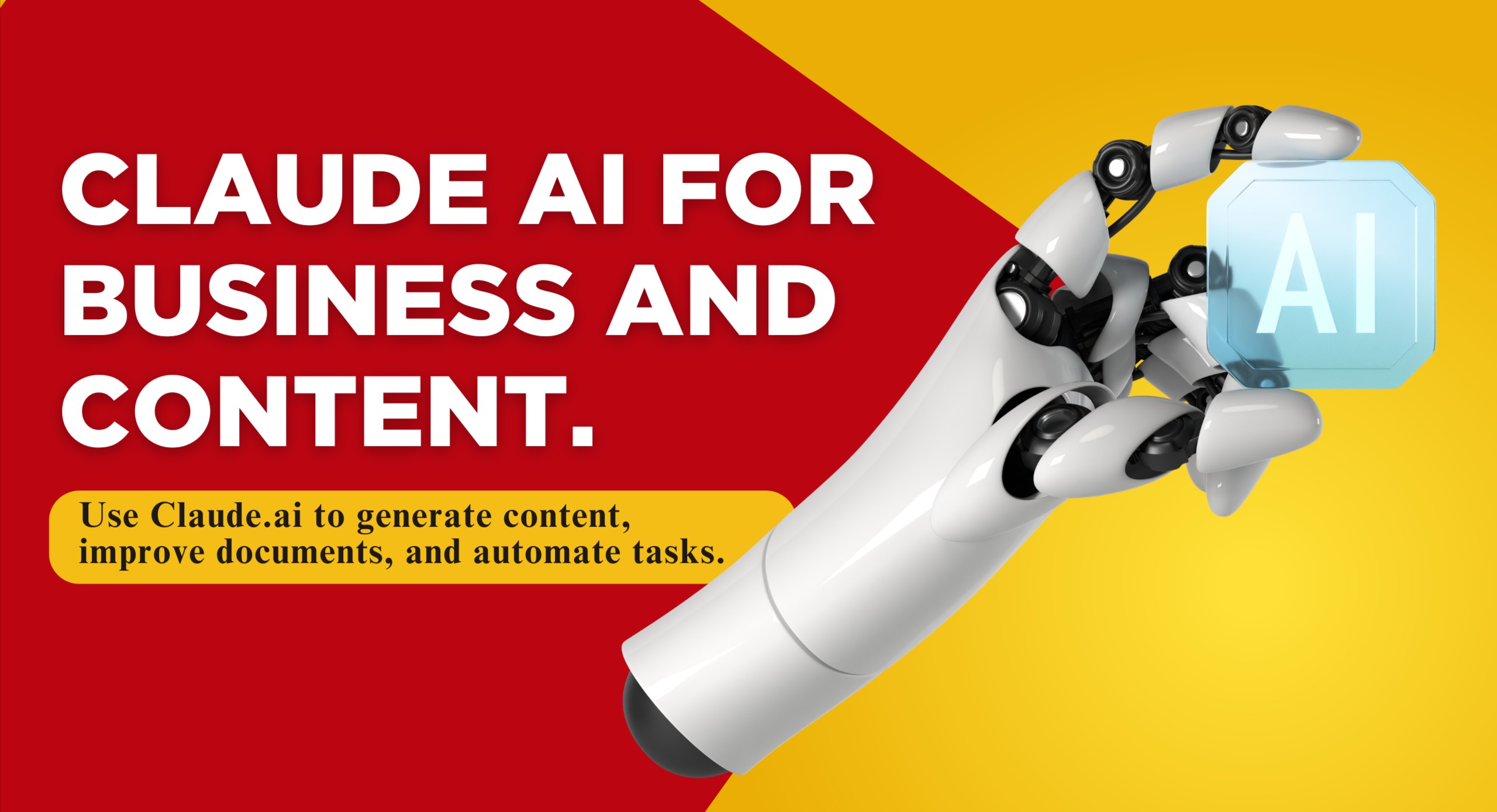 Claude AI for Business and Content cover