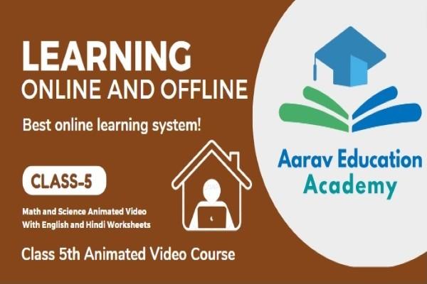 Class-5 Animated Video Course cover