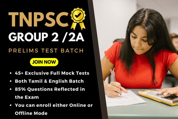 Group - 2 / 2a - Prelims Test Batch - 2026 cover