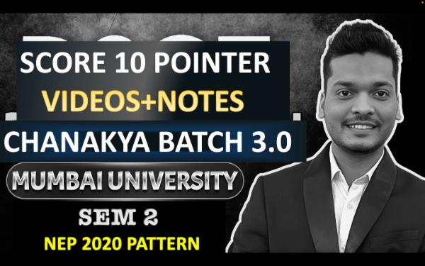 SEM 2: Complete Package ( चाणक्य Batch 2.0 ) cover