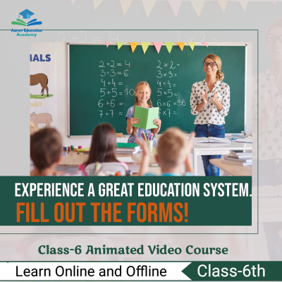 Class-6 Animated Video Course cover