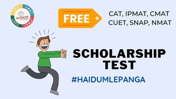 SCHOLARSHIP TEST cover