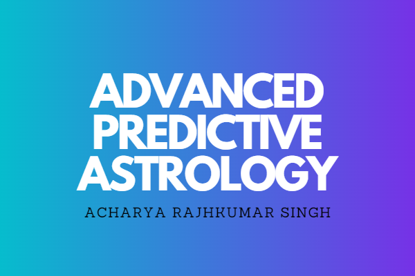 Advance Predictive Astrology cover