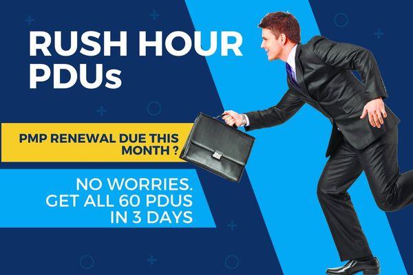 2 days Rush Hour Course for 60 PDUs cover
