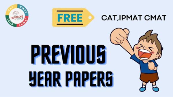 PREVIOUS YEAR PAPERS cover