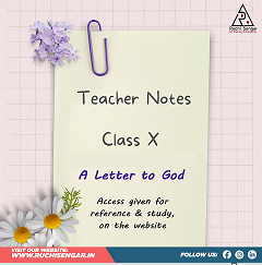Teacher Notes-A Letter to God cover