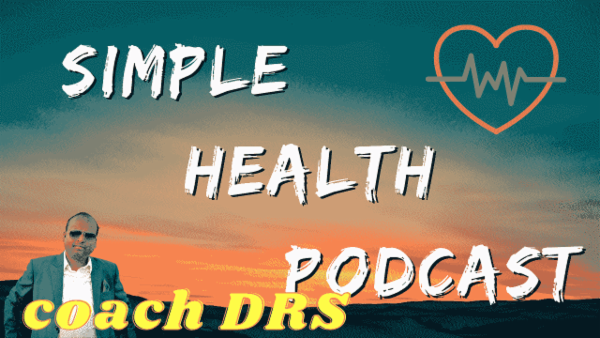 Simple health podcast cover