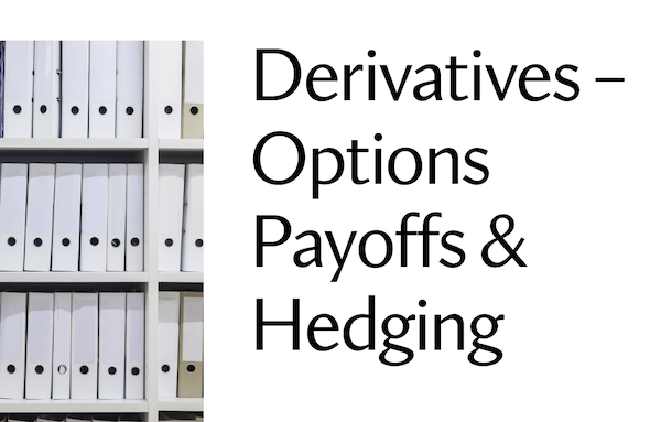 Derivatives – Options Payoffs & Hedging cover