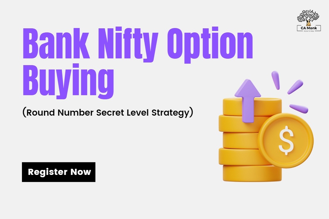 Banknifty Option Buying Round Number Secret Level Strategy cover
