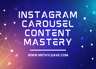Instagram Carousel Content Mastery cover