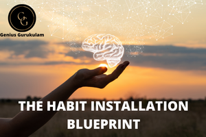 THE HABIT INSTALLATION BLUEPRINT cover