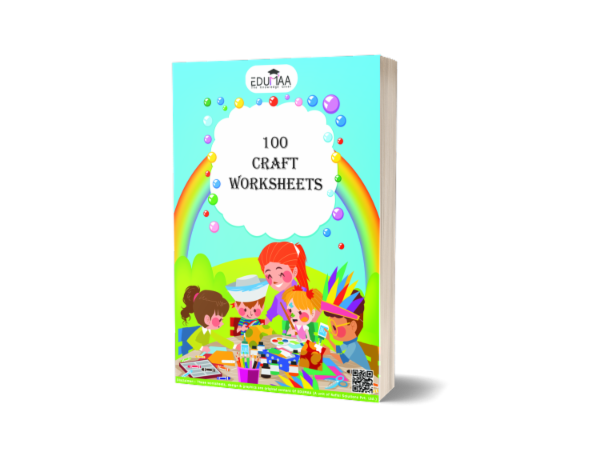 Printable Ebook - 100 Art and Craft workbook cover