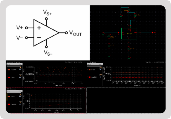 UTB08 - Full-Custom Design and Analysis of CMOS Differential Amplifier (Spec-GDSII) cover