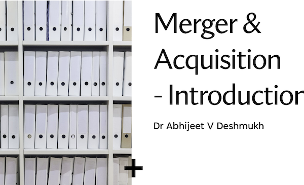 Merger & Acquisition - An Introduction cover