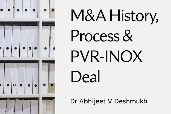 M&A - Valuation History Process Regulation Tax - PVR-INOX Deal cover