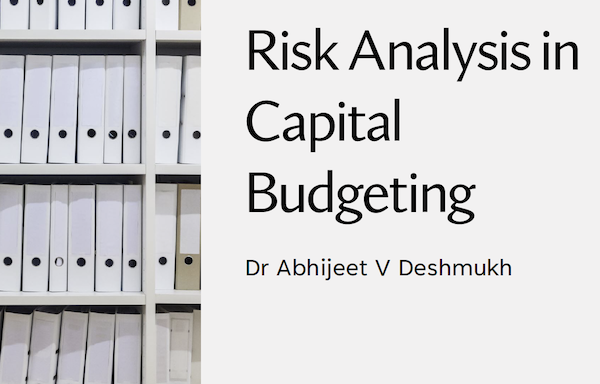 Risk Analysis in Capital Budgeting cover