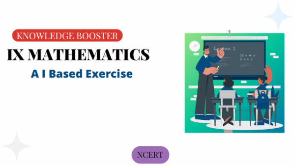 9 Mathematics Knowledge Booster (NCERT) cover