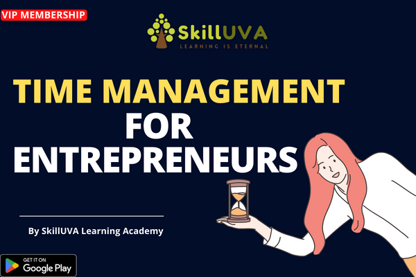 Time Management for Entrepreneurs cover