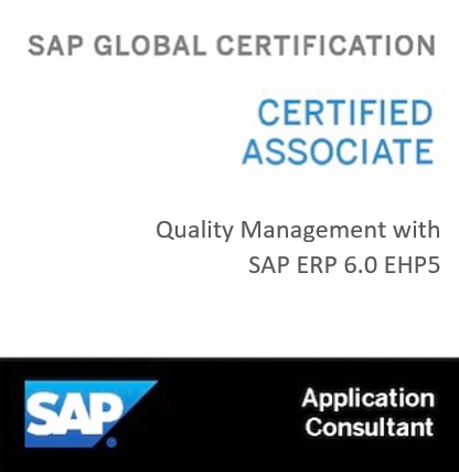 Quality Management with SAP ERP C_TPLM40_65 cover