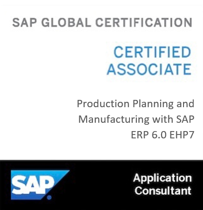 Production Planning & Manufacturing with SAP ERP C_TSCM42_67 cover