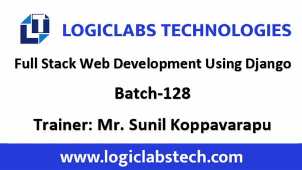 Full Stack Web Development Using Django - Batch 128 cover