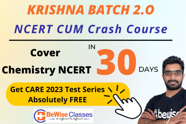 Krishna Batch 2.O Combo - Chemistry NCERT Cum Crash Course cover